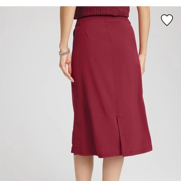 Chico's Vibrant Pink Pencil Skirt - Picture 5 of 7